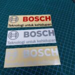 stciker cutting bosch